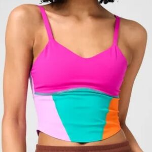 NWOT Terez Colorblock Action Corset Top